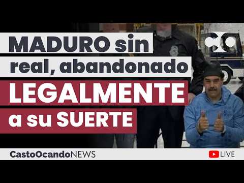 MADURO sin REAL, abandonado LEGALMENTE a su SUERTE