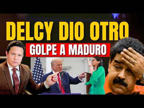 DELCY Y TRUMP TIRAN AL PISO 19 CONTRATOS DE MADURO