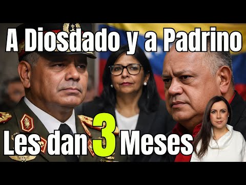 A Diosdado y Padrino les dan 3 meses