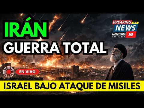 🚨 NOTICIAS IRÁN  EN DIRECTO LANZAMIENTO DE MISILES CONTRA ISRAEL  ¿AYATOLLAH ?