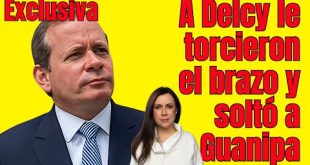 #Exclusiva Delcy Rodríguez tuvo que soltar a Juan Pablo Guanipa y quitarle el grillete
