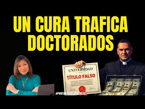 Boully el cura y rector que VENDE TÍTULOS UNIVERSITARIO a los chavistas