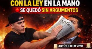 CON LA LEY EN LA MANO: Kilómetro deja sin argumentos a un chavista