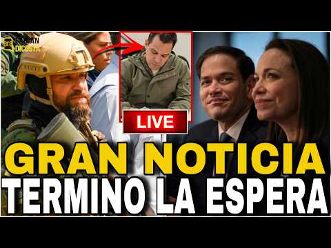 ÚLTIMA HORA 🔴 ¡TERMINÓ LA ESPERA! GRAN NOTICIA PARA LA LIBERTAD "EL RÉGIMEN COLAPSA"