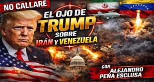 El ojo de Trump sobre Irán y Venezuela