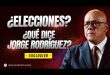 JORGE RODRÍGUEZ: "Se COMETIÓ UN ERROR que DEBE SER ENMENDADO"