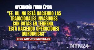 "EE UU no está en tradicionales invasiones con botas en terreno. Estas son operaciones quirúrgicas"