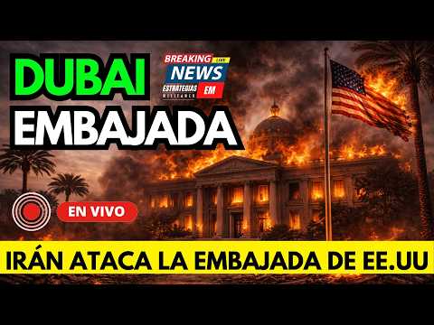 🚨 NOTICIAS IRÁN ATACA EL CONSULADO DE ESTADOS UNIDOS EN DUBAI ¡ESCALADA!