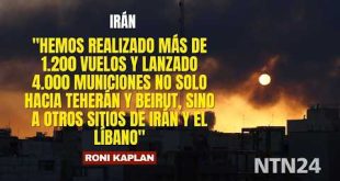 "Atacamos una parte secreta de su proyecto nuclear": portavoz de las Fuerzas de Defensa de Israel