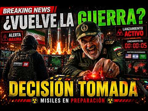 🚨 NOTICIAS IRÁN PREPARA UN ATAQUE SORPRESA ¿TRUMP DARA LA ORDEN PRIMERO?