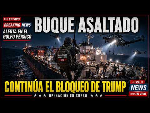 🚨 NOTICIAS IRÁN IMPRESIONANTE VIDEO DEL ASALTO A OTRO BUQUE EN ORMUZ