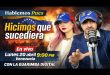 Hicimos que sucediera En vivo lunes 20 de abril 9:00 pm hora de Venezuela con la Guarimba digital