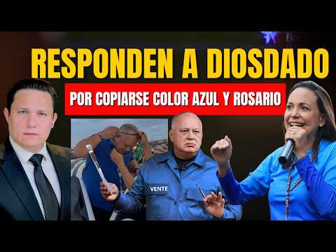 RESPUESTA MAGISTRAL A DIOSDADO POR USAR EL AZUL Y RECIBIR ROSARIOS