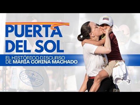 ¿Qué perdiste al salir de Venezuela? | Revive el discurso de María Corina en La Puerta del Sol 🇪🇸