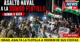 🚨 NOTICIAS ISRAEL FUERZAS ESPECIALES ASALTA  LA FLOTILLA A GAZA A 1000KM