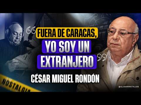 CÉSAR MIGUEL RONDÓN: "YO NO TENGO MENSAJE, TENGO GRATITUD"