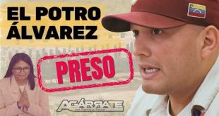 ¡AL FIN PRESO EL POTRO ALVAREZ!