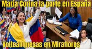 María Corina dice que regresa a casa Delcy se la va a tener que calar.