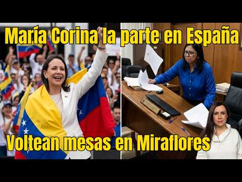 María Corina dice que regresa a casa Delcy se la va a tener que calar.