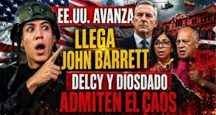 EE.UU. ACTIVA NUEVA FASE EN VENEZUELA: BARRETT LLEGA Y EL CHAVISMO SE QUIEBRA