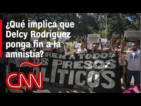 Derogación de la amnistía en Venezuela genera preocupación y alarma, dice experta