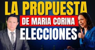 MARIA CORINA PROPONE LAS CONDICIONES PARA UNAS ELECCIONES EN VENEZUELA