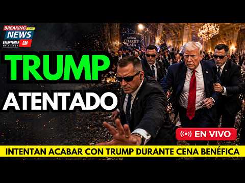 🚨 NOTICIAS URGENTE TRUMP ES ATACADO DURANTE CENA DE CORRESPONSALES