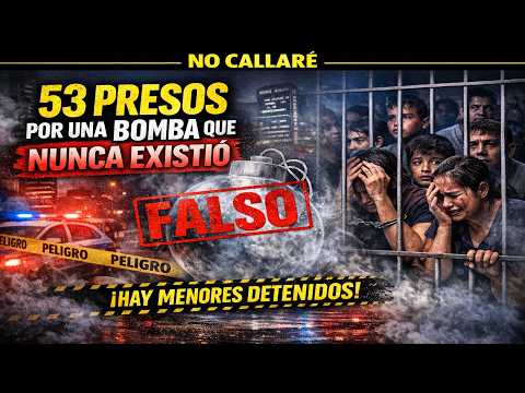Caso Plaza Venezuela, 53 presos incluyendo menores de edad por una bomba que nunca existió
