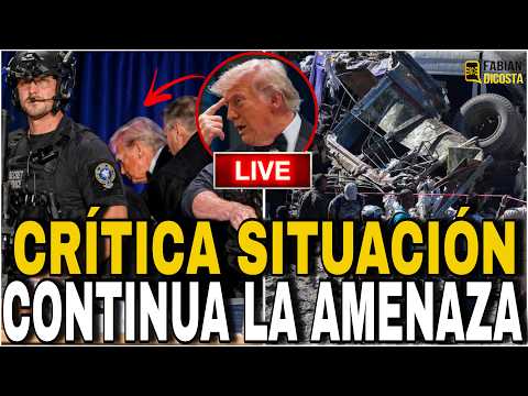 ÚLTIMO: 🔴 "CONTINÚA LA AMENAZA" TRUMP SOBREVIVE A OTRO ATENTADO EN EEUU !COLOMBIA EN LLAMAS¡