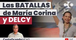 Las BATALLAS de MARÍA CORINA y Delcy