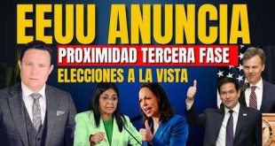 HAY CONDICIONES PARA LA TERCERA FASE (ELECCIONES) SEGÚN EEUU