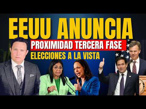 HAY CONDICIONES PARA LA TERCERA FASE (ELECCIONES) SEGÚN EEUU