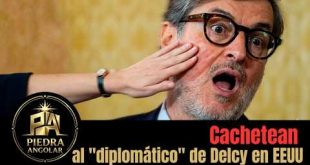 Cachetean al "diplomático" de Delcy en EEUU