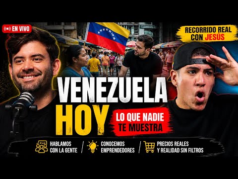 VENEZUELA HOY: LO QUE NADIE TE MUESTRA 🇻🇪 | RECORRIDO REAL CON JESÚS