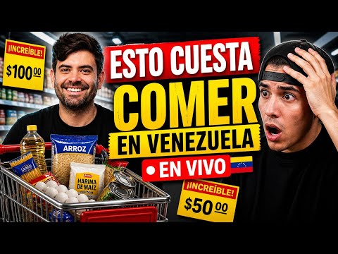 ESTO CUESTA COMER HOY EN VENEZUELA 😳💸 | Mercado en vivo con Jesús