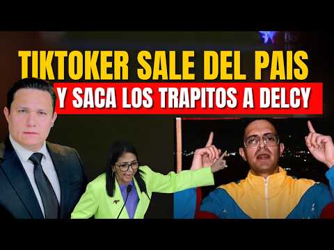 MICHELLO ESCAPA DE VENEZUELA Y ACUSA A DELCY RODRIGUEZ