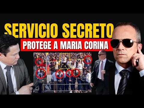 TRUMP BLINDÓ LA SEGURIDAD DE MARIA CORINA CON EL SERVICIO SECRETO